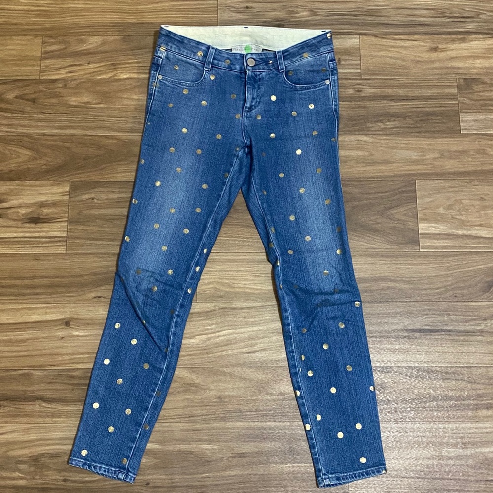 Stella McCartney Jeans Metallic Polka Dot - Picture 5 of 8